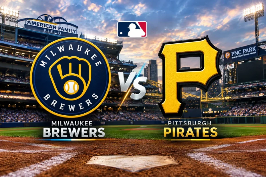 Milwaukee Brewers vs Pittsburgh Pirates MLB match score and stats featured image