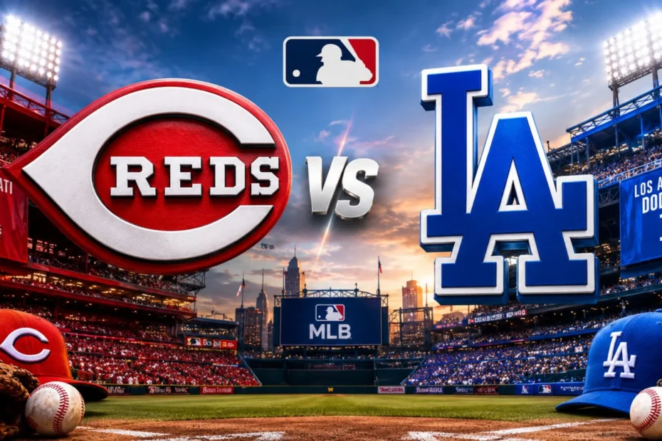 Elly De La Cruz hits massive 444-foot two-run home run for Cincinnati Reds against Los Angeles Dodgers at Dodger Stadium September 8 2026
