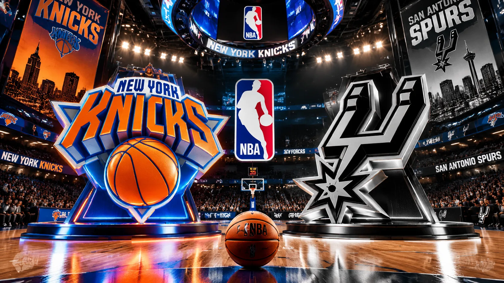 New York Knicks vs San Antonio Spurs match score